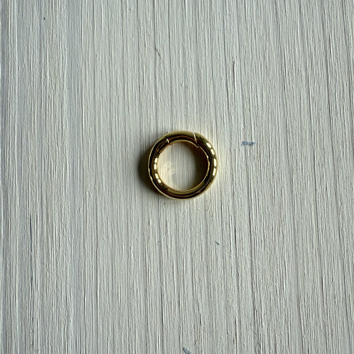 Ronde gold filled sluiting