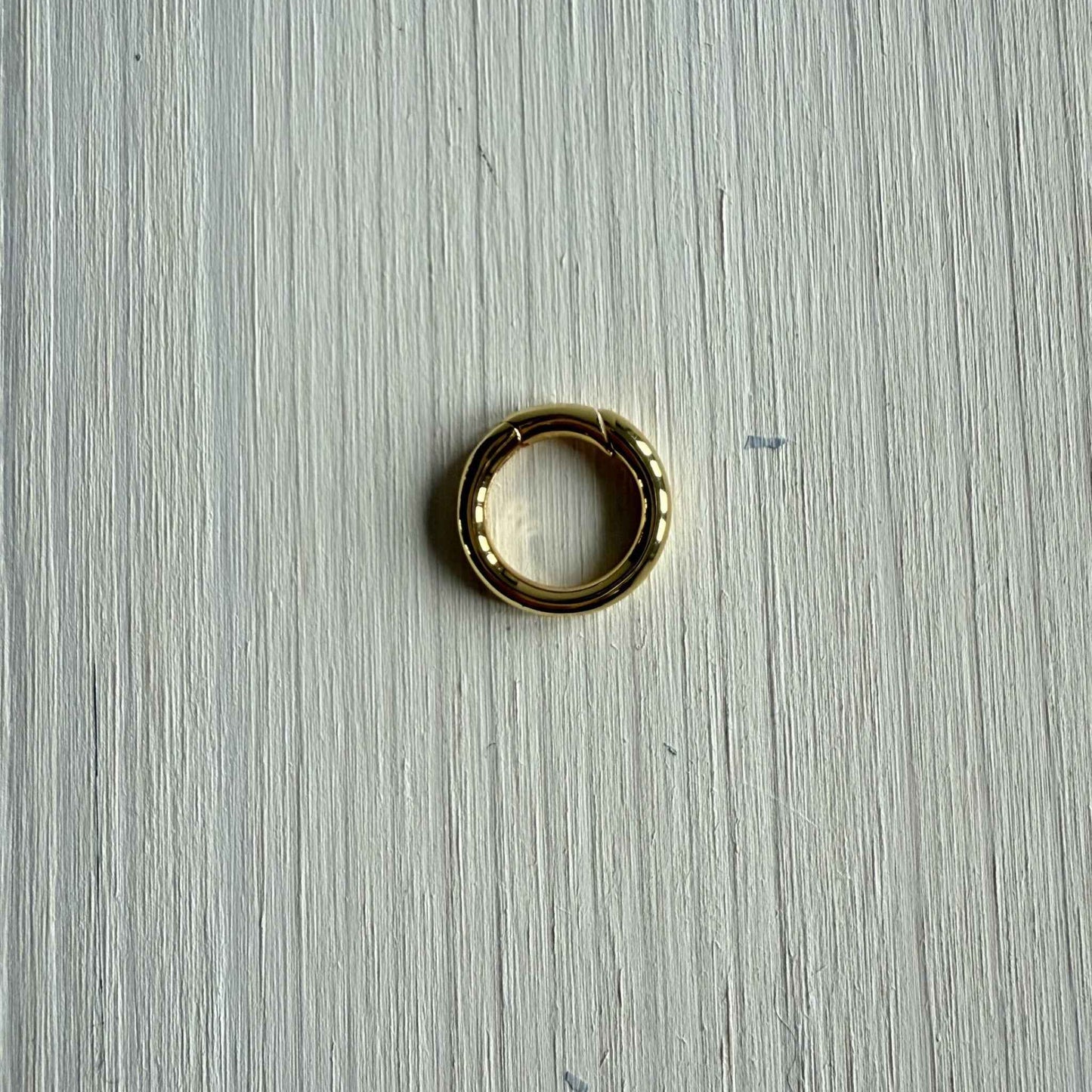 GOLD FILLED - grote ronde sluiting