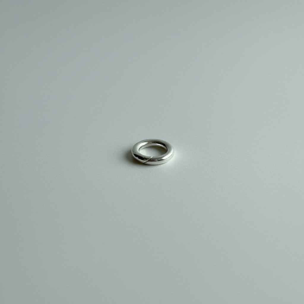 ZILVER - grote ring