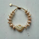 Armband van goudkleurige parels - Engelina Jewelry