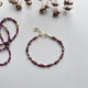 Handgemaakte ketting van ronde kralen met 14K gold filled haakslotje — Engelina Jewelry