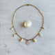 Handgemaakte ketting van ronde kralen met 14K gold filled haakslotje — Engelina Jewelry