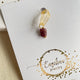 Handgemaakte ketting van ronde kralen met 14K gold filled haakslotje — Engelina Jewelry