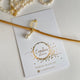 Handgemaakte ketting van ronde kralen met 14K gold filled haakslotje — Engelina Jewelry