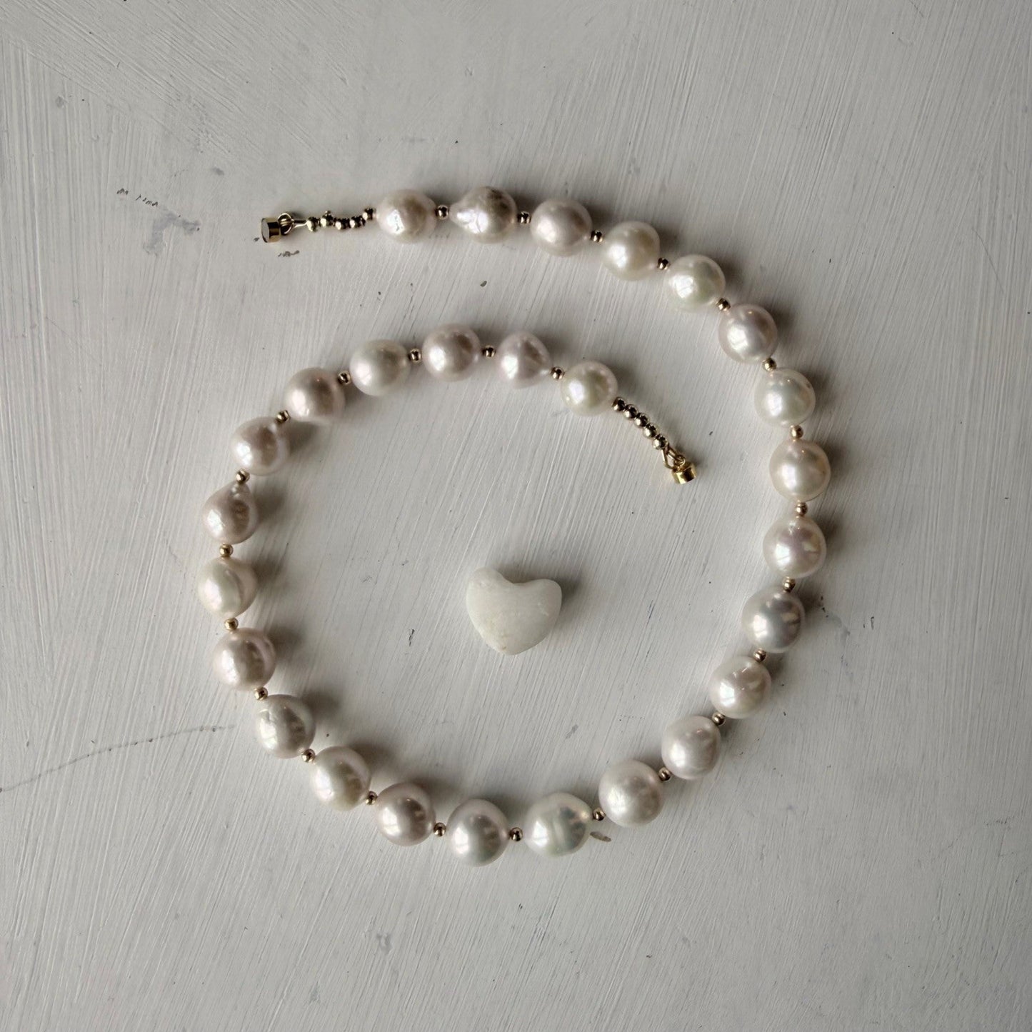 Ketting van Edison parels - Engelina Jewelry