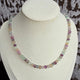 Ketting van 6 mm fluoriet kralen - Engelina Jewelry