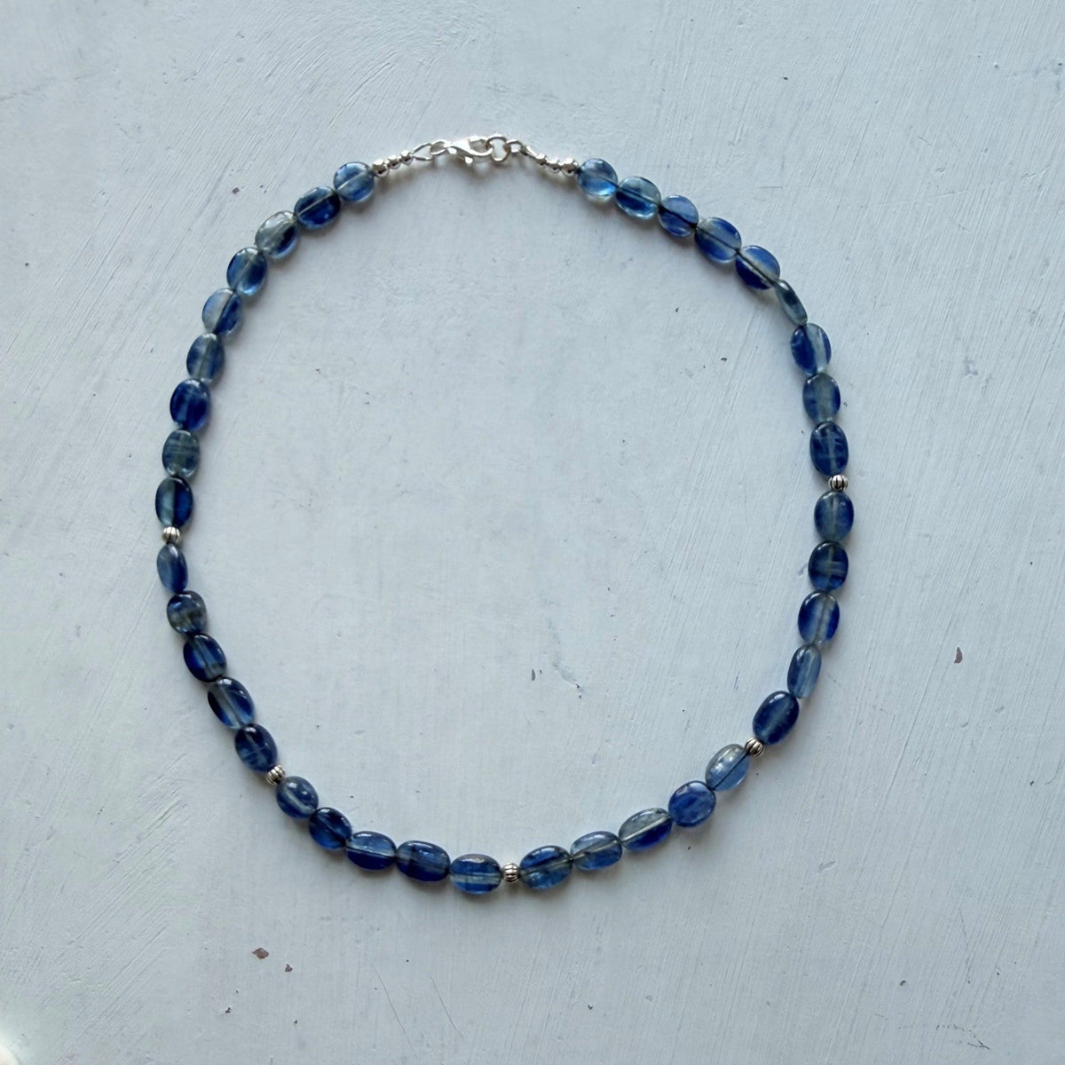 Ketting van kyaniet - Engelina Jewelry