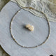 Handgemaakte ketting van ronde kralen met 14K gold filled haakslotje — Engelina Jewelry