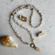 Handgemaakte ketting van ronde kralen met 14K gold filled haakslotje — Engelina Jewelry