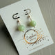 Ohrringe aus Jade mit Gold Filled Ohrhaken
