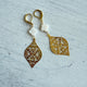 Handgemaakte ketting van ronde kralen met 14K gold filled haakslotje — Engelina Jewelry