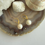 Handgemaakte ketting van ronde kralen met 14K gold filled haakslotje — Engelina Jewelry