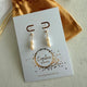 Gold filled oorhaakjes met zoetwaterparels — Engelina Jewelry