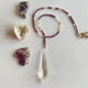 Handgemaakte ketting van ronde kralen met 14K gold filled haakslotje — Engelina Jewelry