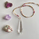 Handgemaakte ketting van ronde kralen met 14K gold filled haakslotje — Engelina Jewelry