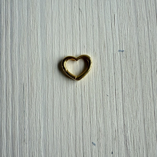 Hartvormige gold filled sluiting