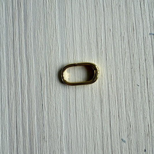 Rechthoekige gold filled sluiting