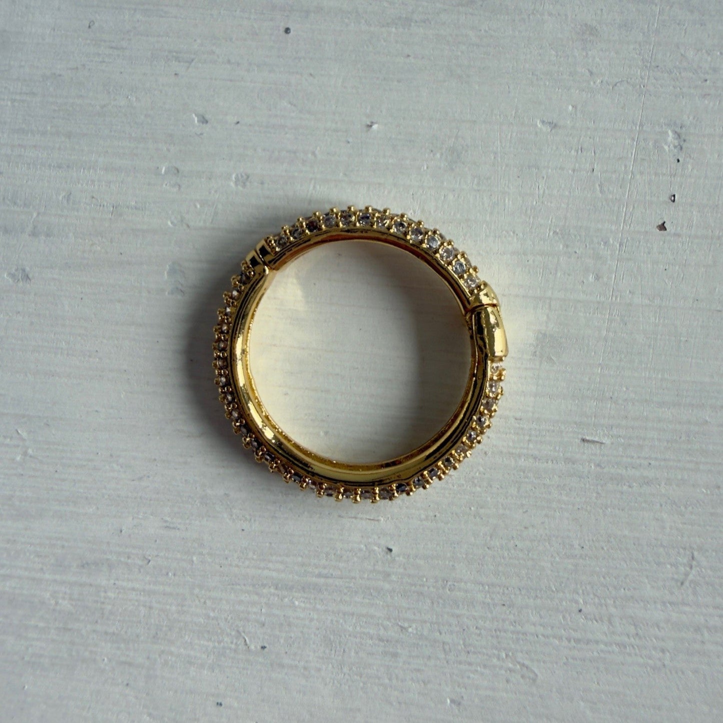 Handgemaakte ketting van ronde kralen met 14K gold filled haakslotje — Engelina Jewelry