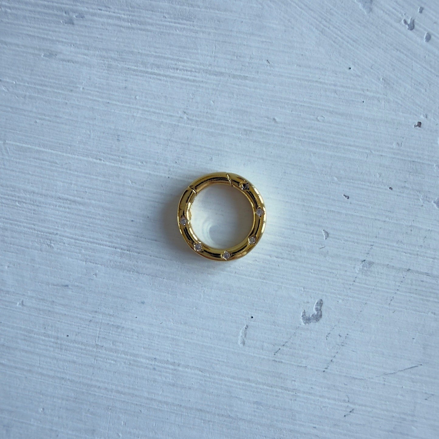 Handgemaakte ketting van ronde kralen met 14K gold filled haakslotje — Engelina Jewelry