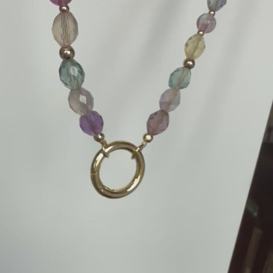 ketting van fluoriet