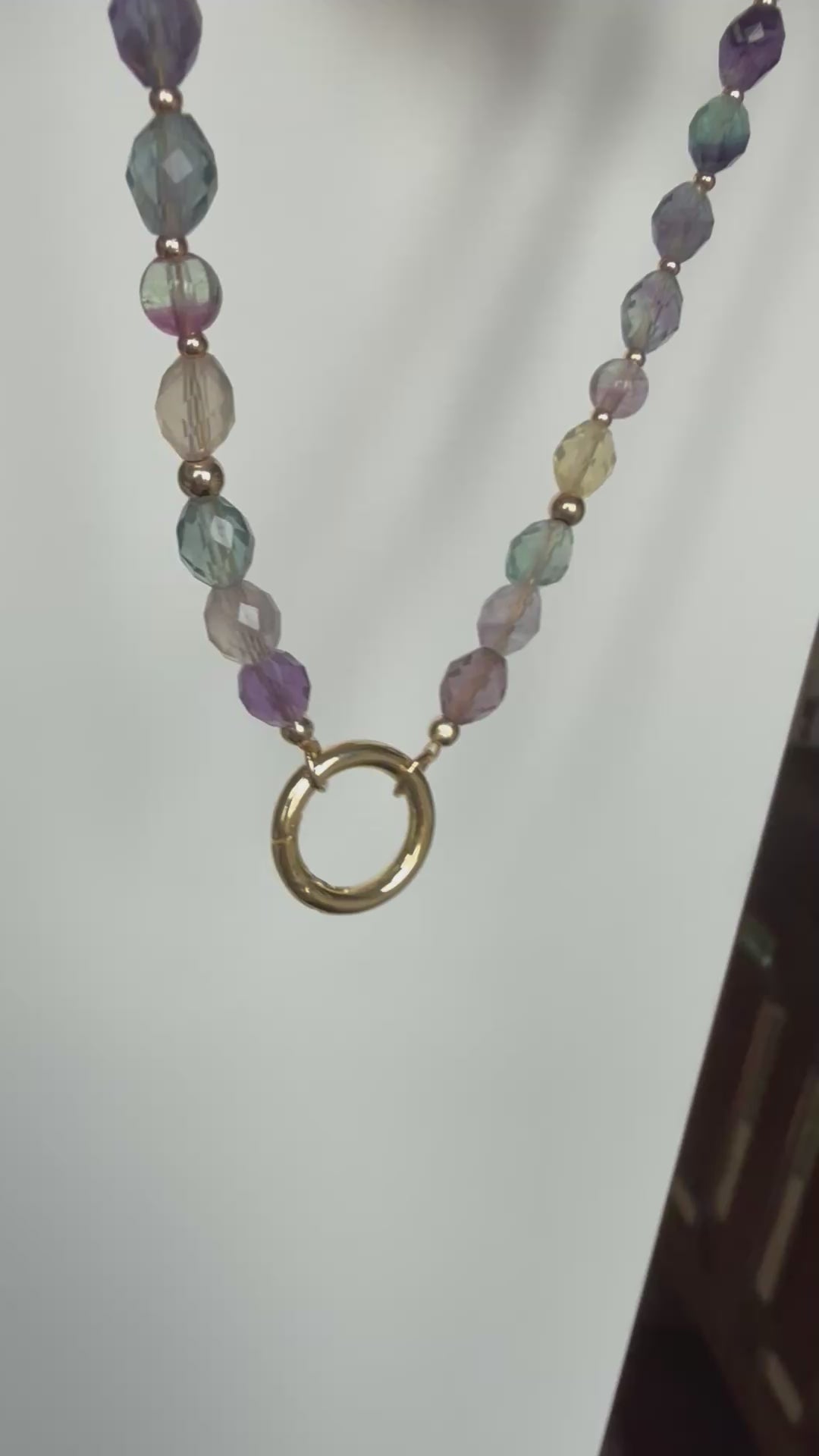 ketting van fluoriet